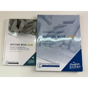 Writing with Ease‎ Set Teacher's Manual & Level 1 Workbook Well Trained Mind